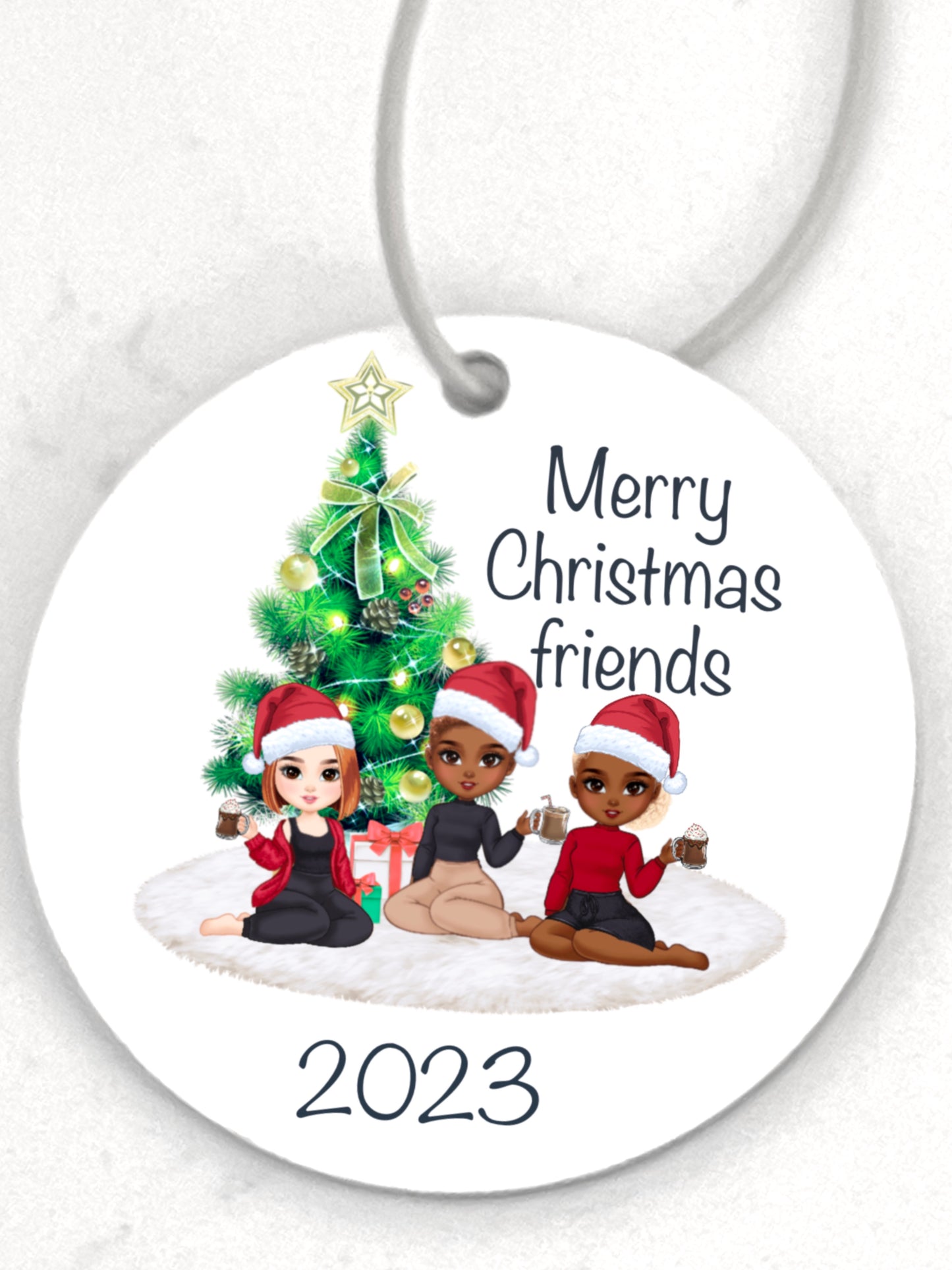 Personalized Christmas ornament Email GeGePenleyDesigns@gmail.com to order