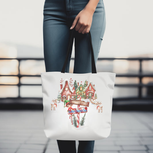 Christmas show Canvas tote bag