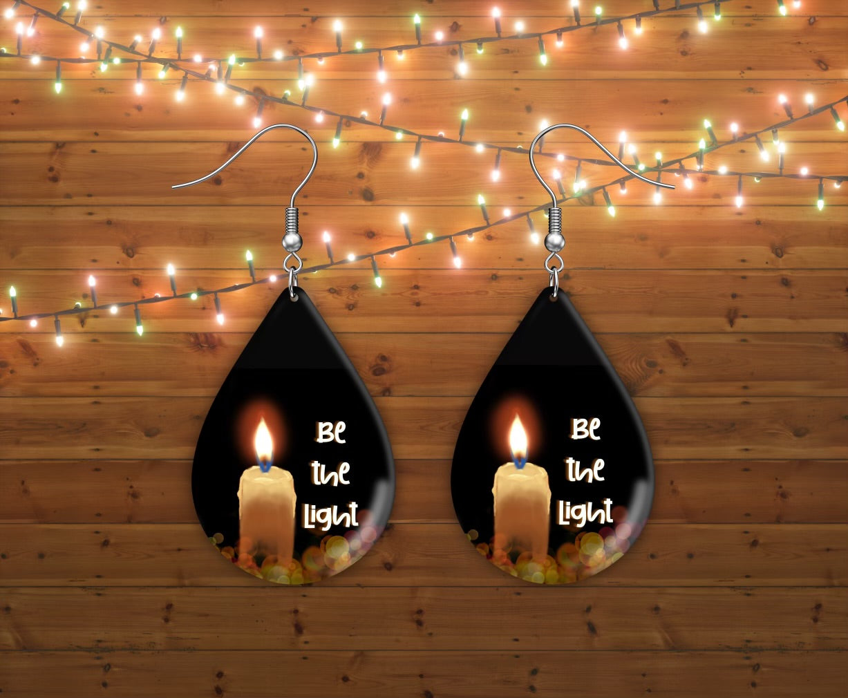 Be the light earrings