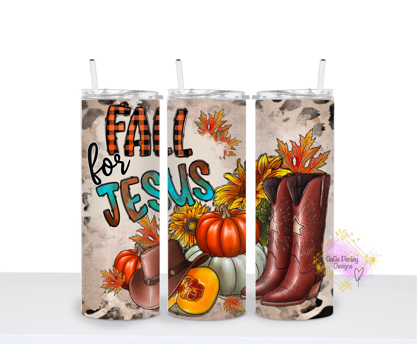 Fall for Jesus boots