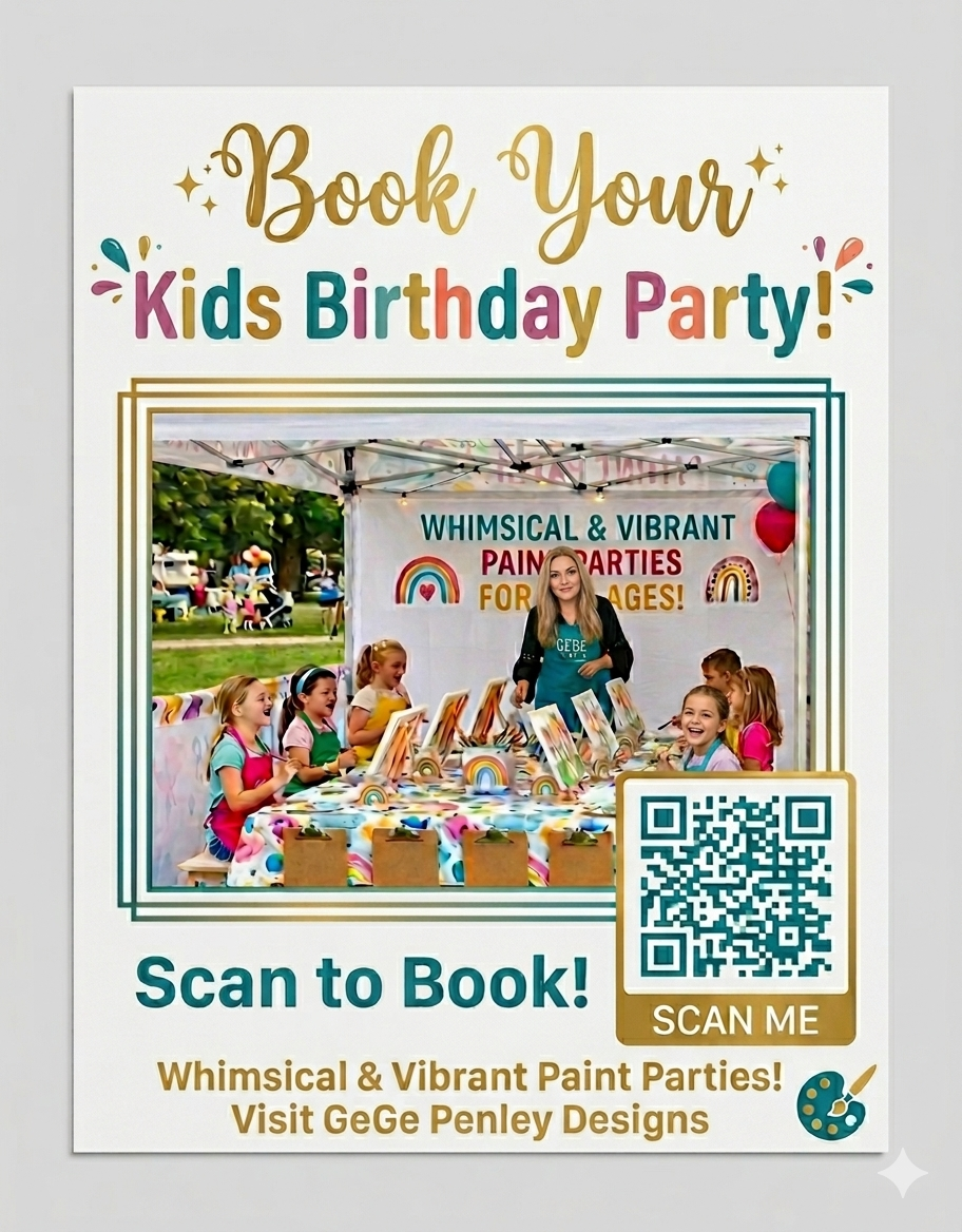 Painting parties mobile tent- Birthday, girls night in, couples night, fund raising, any celebration.