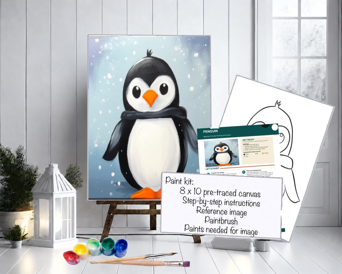 Paint kit Penguin