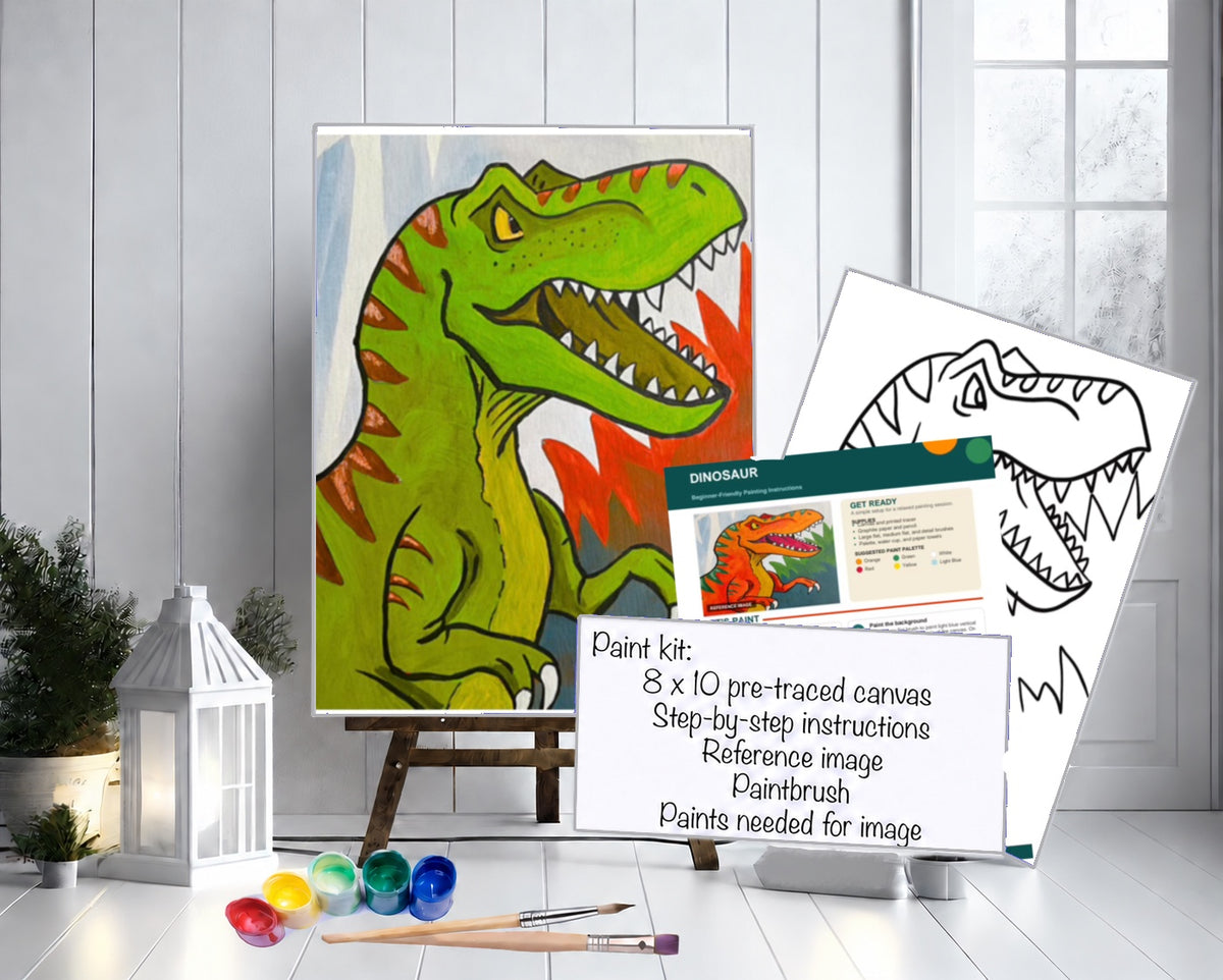 Paint kit Dinosaur