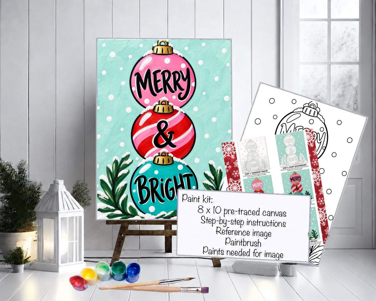 Paint kit Merry & Bright Stack