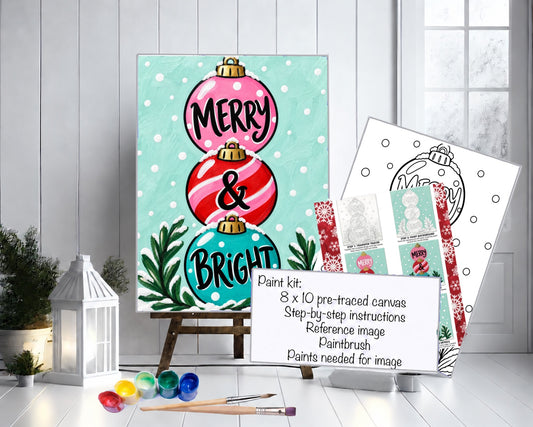 Paint kit Merry & Bright Stack