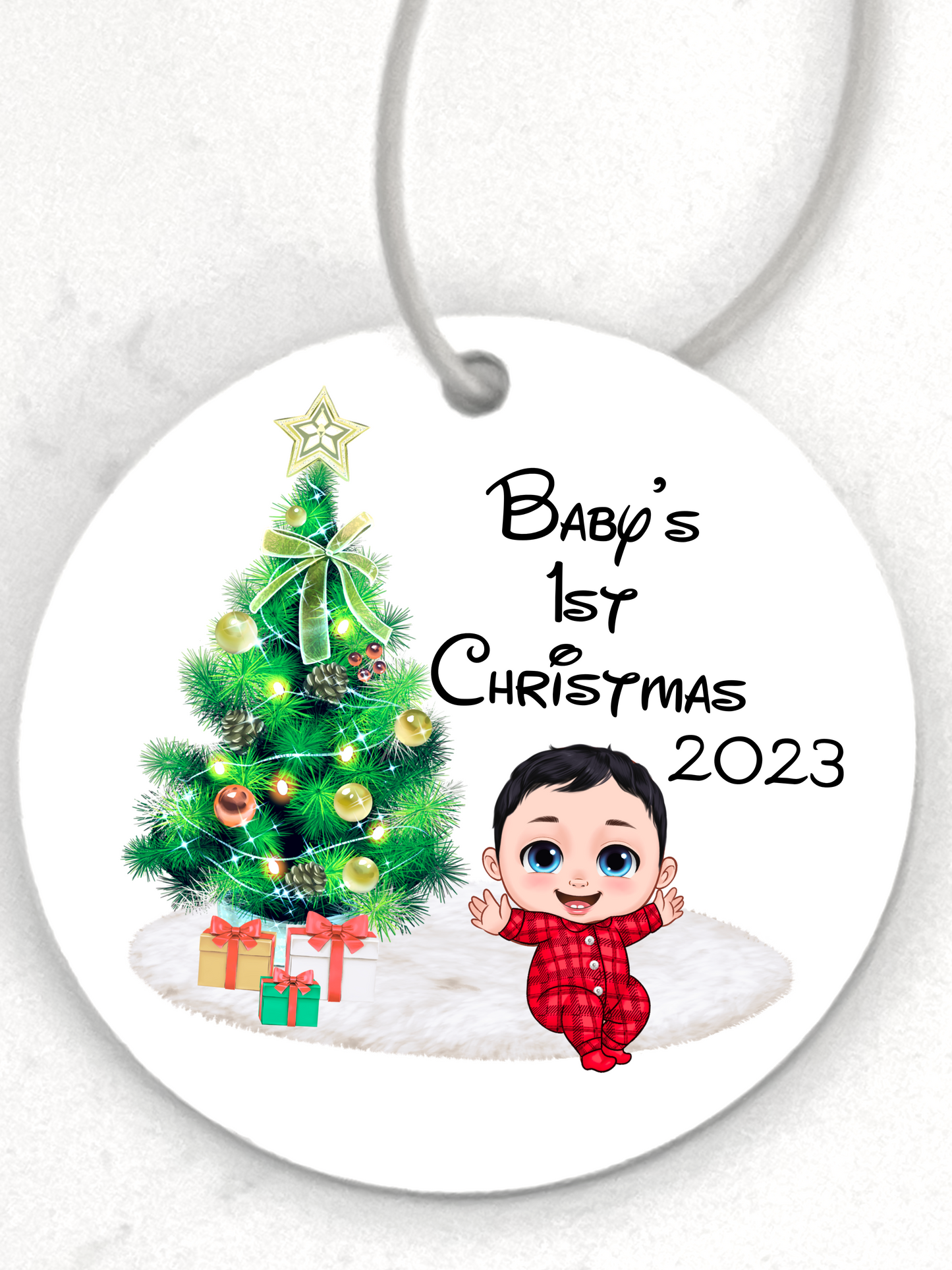 Personalized Christmas ornament Email GeGePenleyDesigns@gmail.com to order