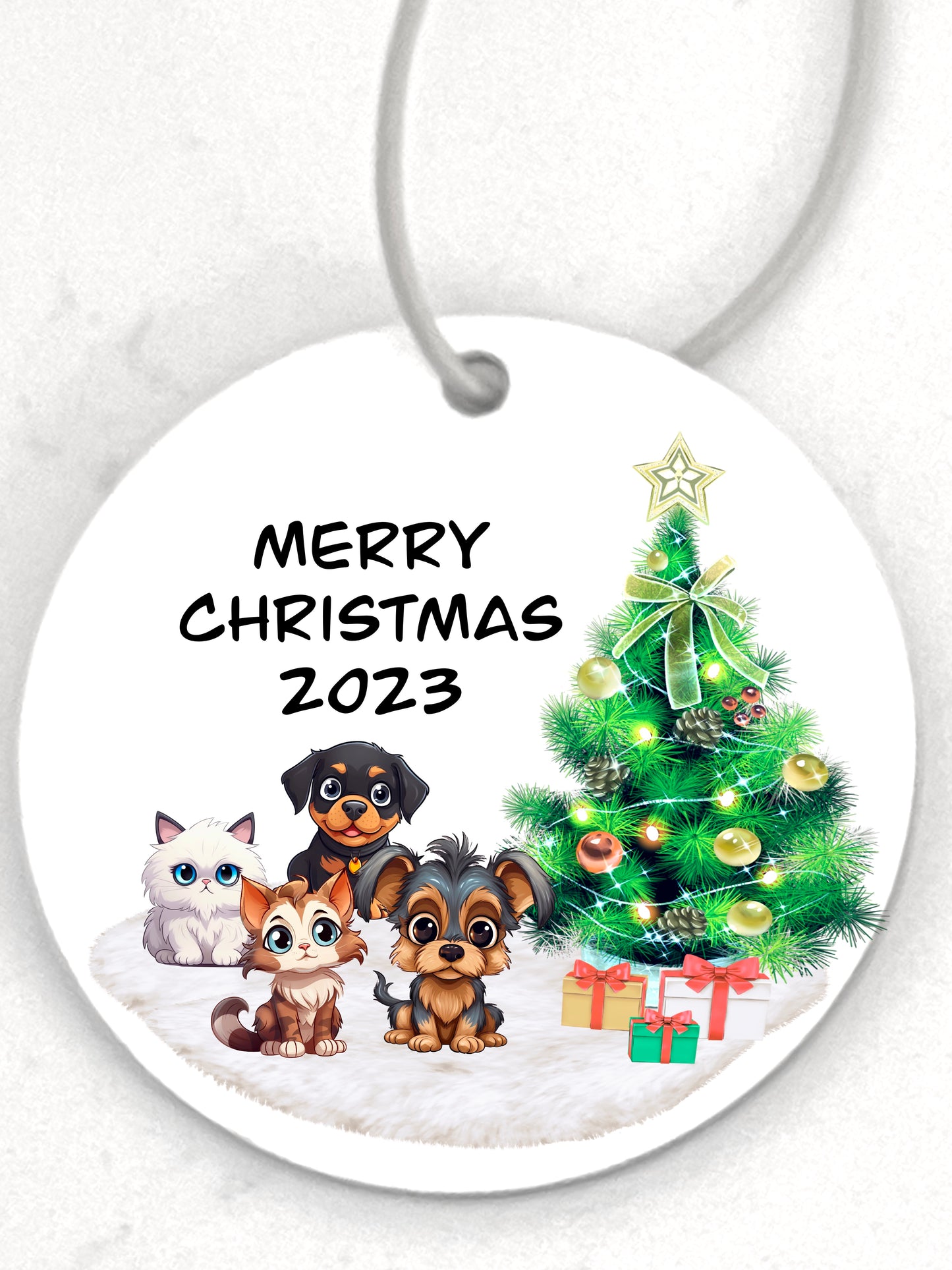 Personalized Christmas ornament Email GeGePenleyDesigns@gmail.com to order